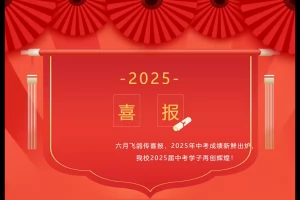 2025年渠县岩峰镇中心学校中考成绩升学率(中考喜报)