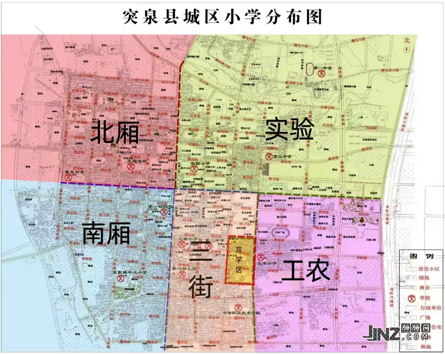 2025年突泉县小学招生片区划分范围(学区划分范围)