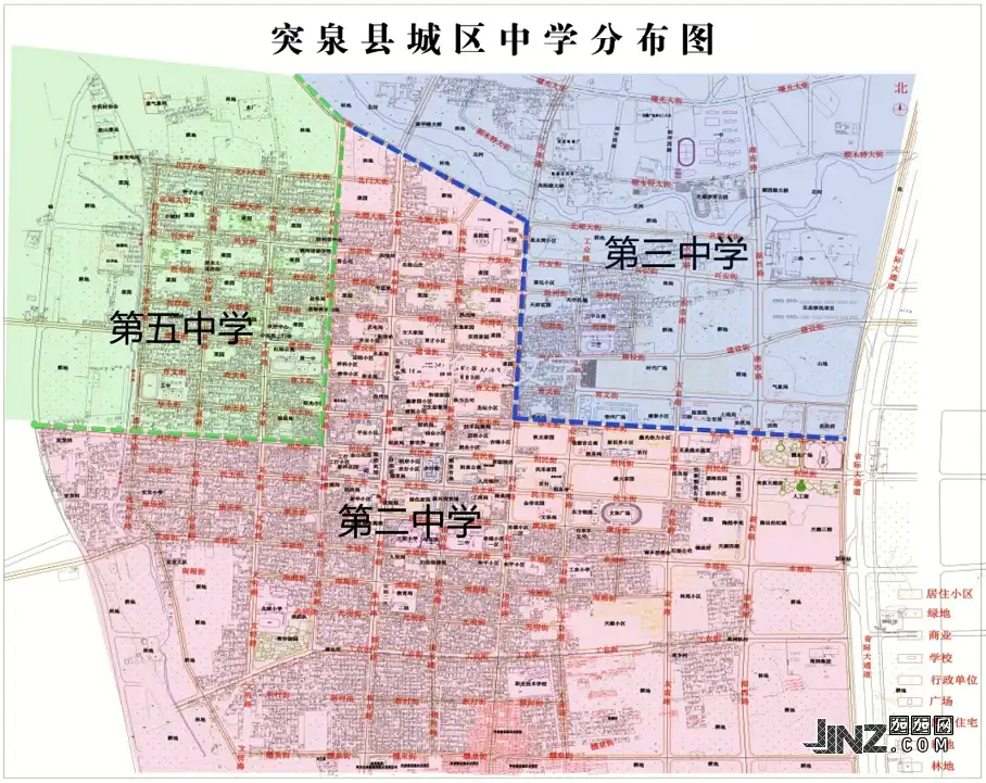 2025年突泉县小升初招生片区划分范围(学区划分范围)