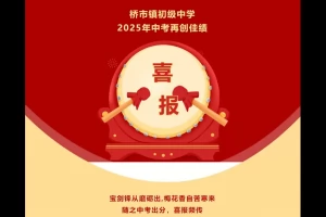 2025年监利市桥市镇初级中学中考成绩升学率(中考喜报)