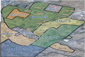 2025年黎城县各小学招生学区划片范围一览(含示意图)