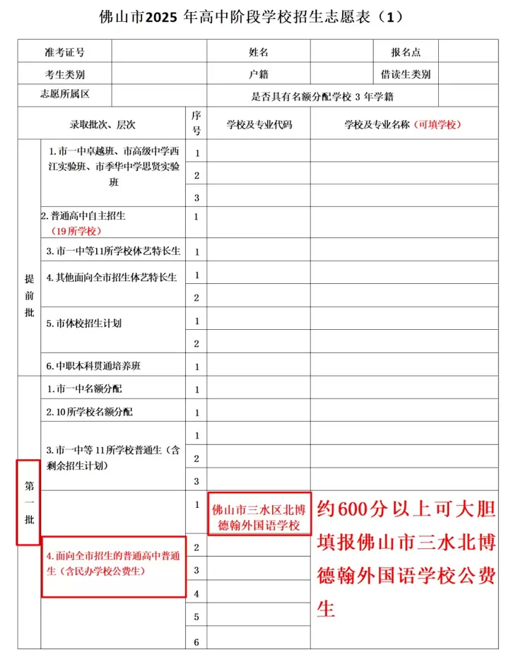 佛山市三水区北博德翰外国语学校2