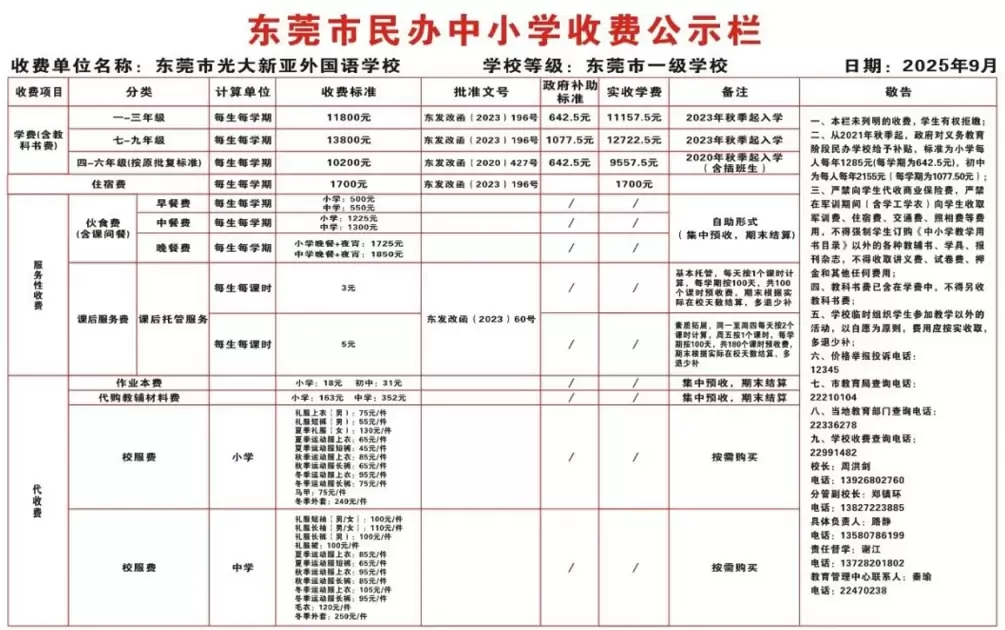 光大新亚外国语学校4