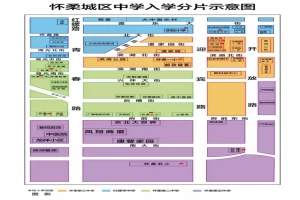 2025年北京市怀柔区小升初招生学区划片范围(含示意图)